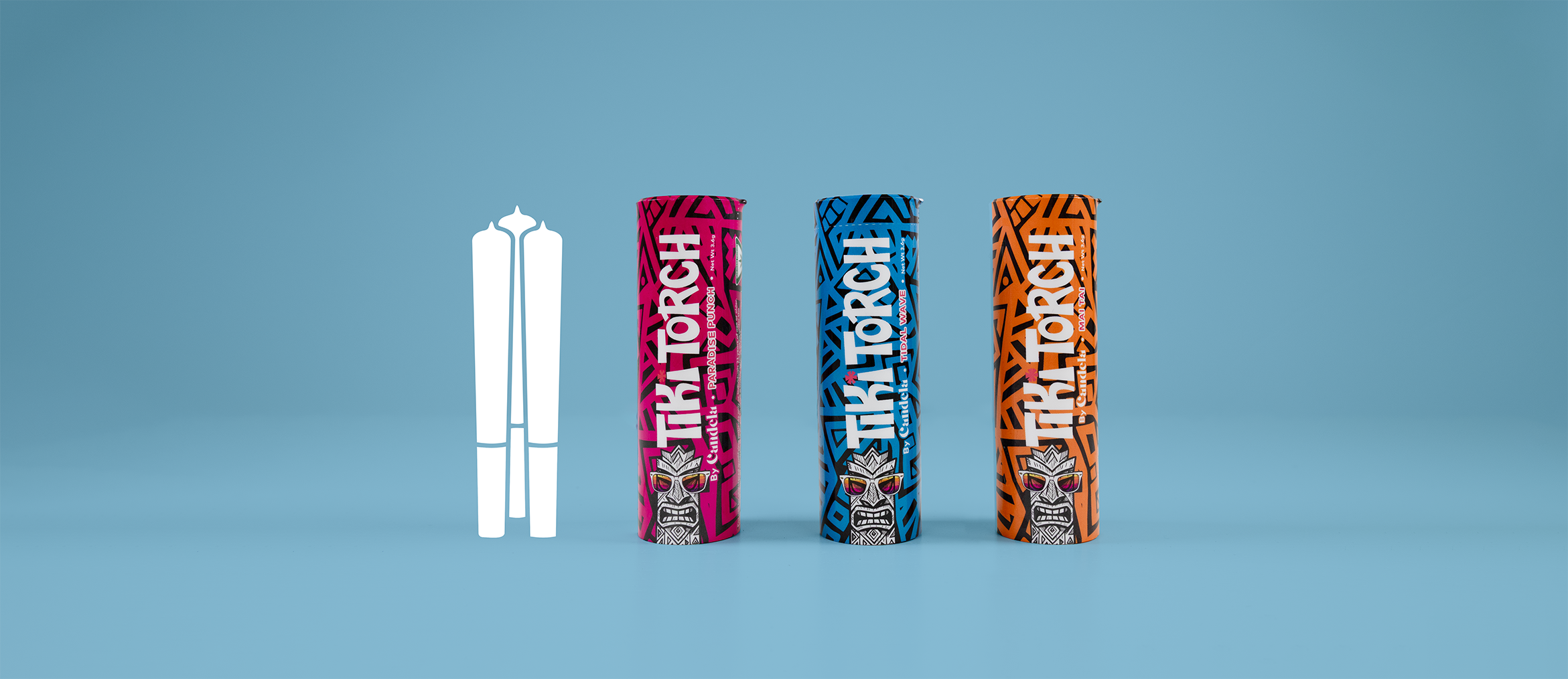 Multipack pre-roll containers