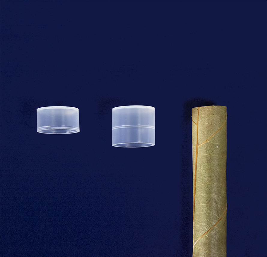 Palm wrap finishing caps