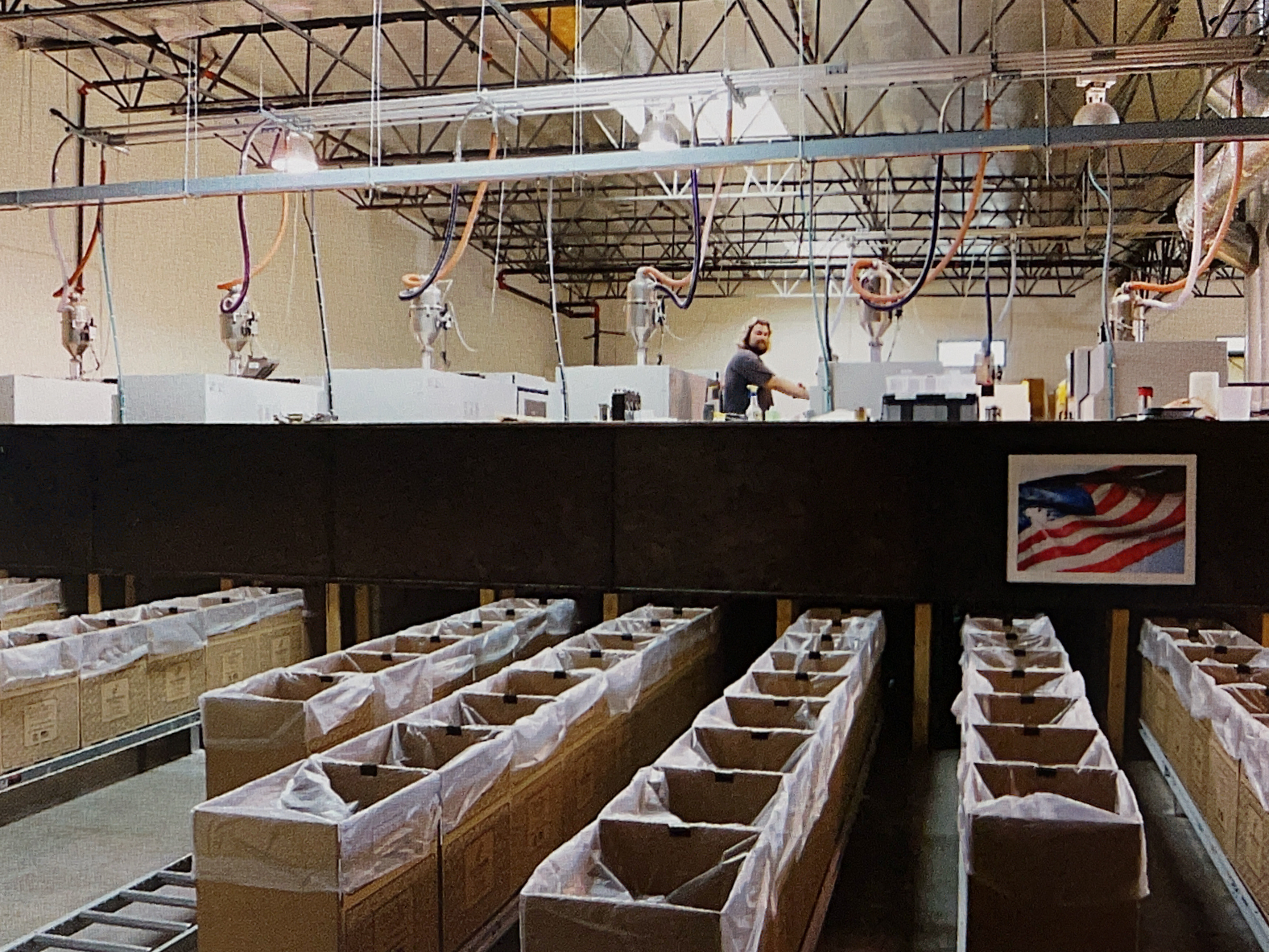 Packaging production line
