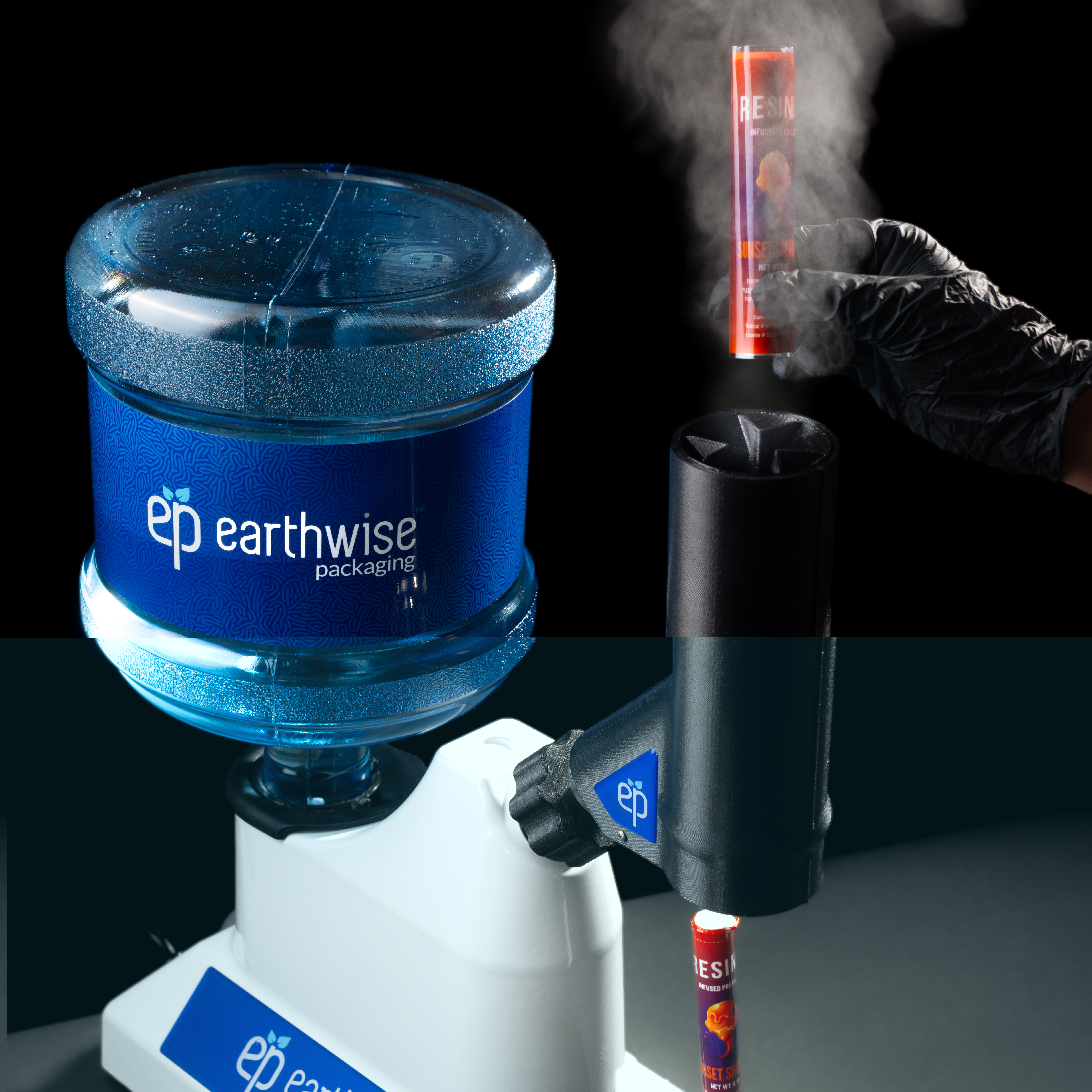 CoolJarz shrink sleeve label machine
